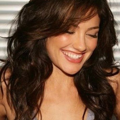 Long Wavy Hairstyles With Bangs Style (Photo 14 of 20)