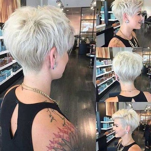 Gray Blonde Pixie Haircuts (Photo 11 of 15)