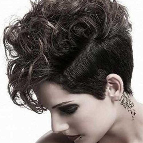 Short Hairstyles For Ladies With Curly Hair (Photo 7 of 15)