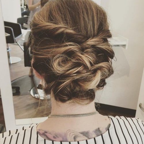 Twisted Buns Hairstyles For Your Medium Hair (Photo 11 of 20)