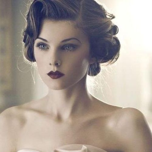 Vintage Updos For Long Hair (Photo 6 of 15)