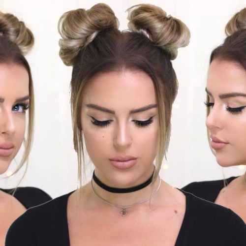 Stacked Mini Buns Hairstyles (Photo 8 of 20)