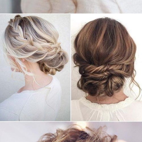 Subtle Curls And Bun Hairstyles For Wedding (Photo 12 of 20)