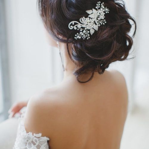 Updos Wedding Hairstyles With Fascinators (Photo 15 of 15)