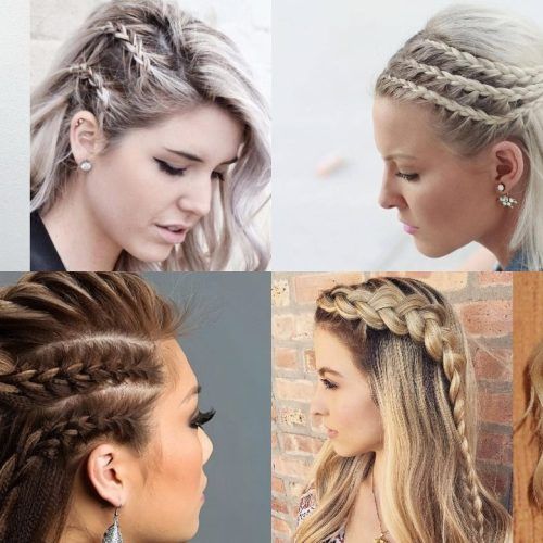 Dramatic Side Part Braided Hairstyles (Photo 5 of 20)