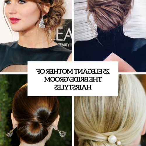 Low Messy Bun Hairstyles For Mother Of The Bride (Photo 10 of 20)