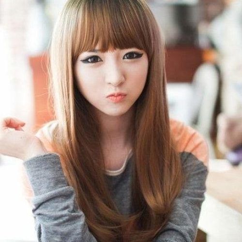 Long Korean Hairstyles (Photo 13 of 20)