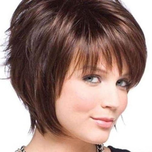 Short Hairstyles For Round Face And Fine Hair (Photo 6 of 20)