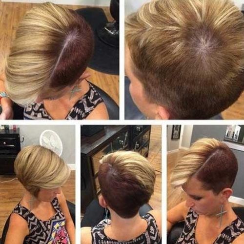 Short Haircuts With Shaved Sides (Photo 18 of 20)