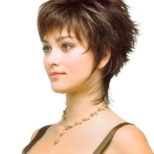 Short Hairstyles For Round Faces And Thin Fine Hair (Photo 8 of 20)