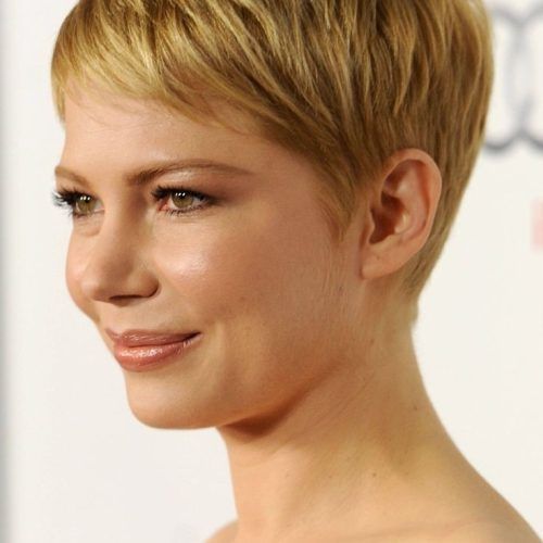 Cropped Pixie Haircuts For A Round Face (Photo 10 of 20)