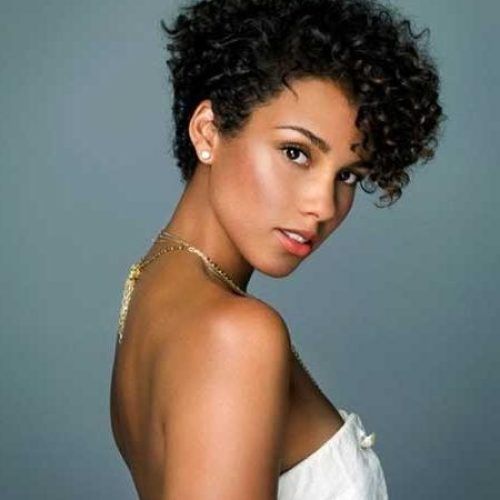 Short Haircuts For Black Curly Hair (Photo 6 of 20)