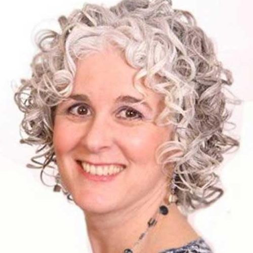 Short Haircuts For Older Women With Curly Hair (Photo 13 of 20)