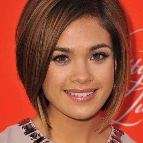 Short Layered Bob Hairstyles For Round Faces (Photo 9 of 15)