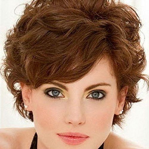 Short Hairstyles For Thin Curly Hair (Photo 3 of 20)
