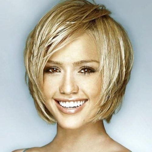 Short Hairstyles For Fine Hair And Long Face (Photo 18 of 20)