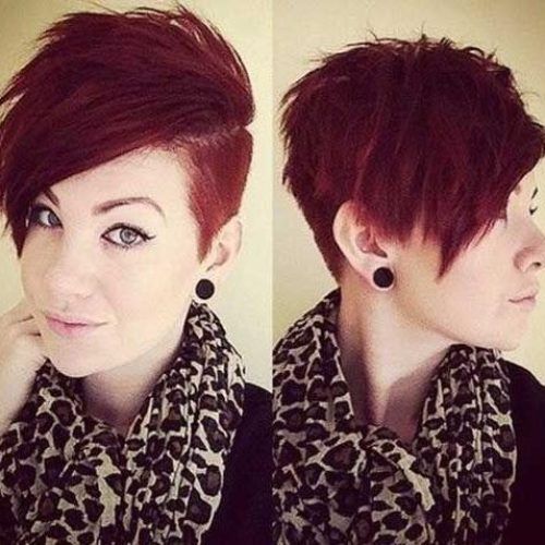 Short Haircuts With Shaved Sides (Photo 9 of 20)