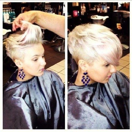Short Hairstyles With Shaved Sides (Photo 4 of 20)