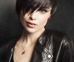 20 Best Collection of Edgy Short Hairstyles for Round Faces