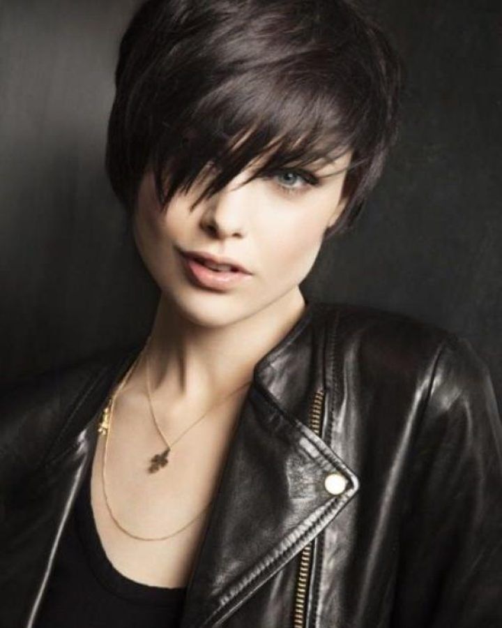 20 Best Collection of Edgy Short Hairstyles for Round Faces