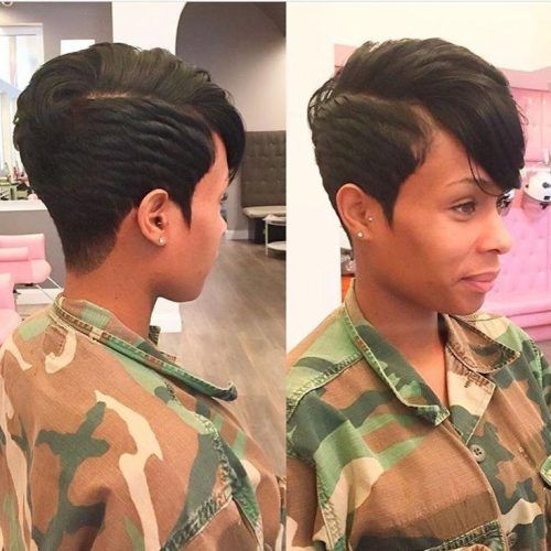 Sexy Black Short Hairstyles (Photo 3 of 20)