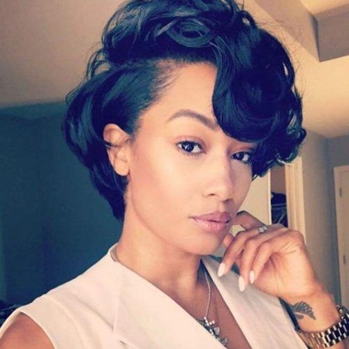 Cute Short Hairstyles For Black Women (Photo 4 of 20)