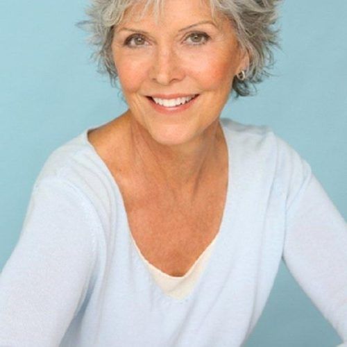 Short Hairstyles For Grey Haired Woman (Photo 5 of 20)