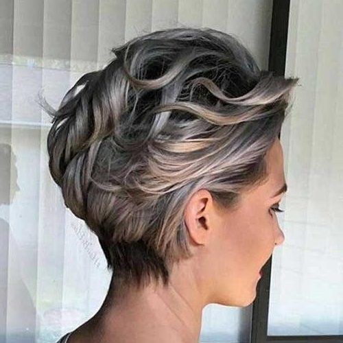 Short Hairstyles For Salt And Pepper Hair (Photo 17 of 20)