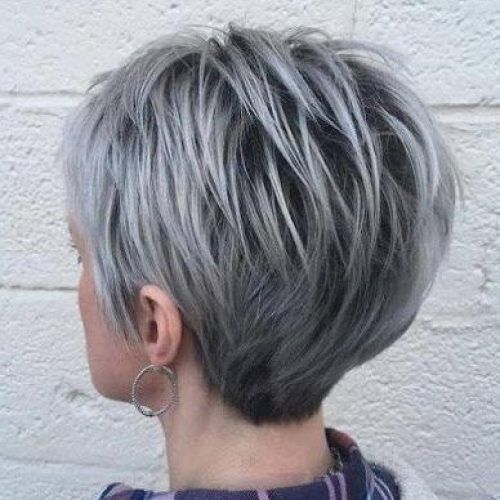 Gray Hair Short Hairstyles (Photo 14 of 20)