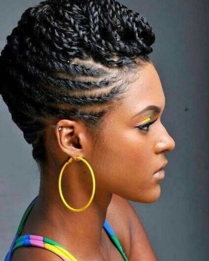 15 Inspirations African American Updo Braided Hairstyles