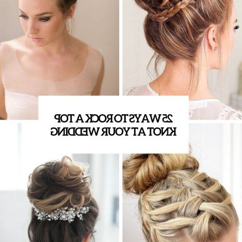 Topknot Hairstyles With Mini Braid (Photo 5 of 20)