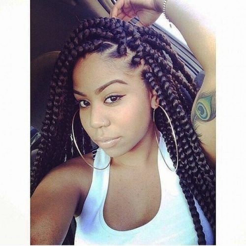 Big Updo Cornrows Hairstyles (Photo 10 of 15)