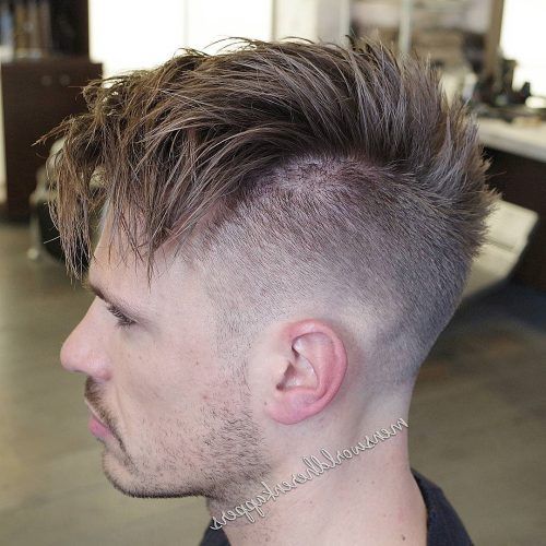 Contrasting Undercuts With Textured Coif (Photo 1 of 20)