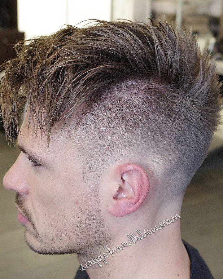 20 Best Collection of Contrasting Undercuts with Textured Coif