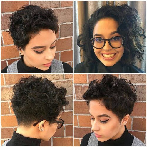 Messy Curly Pixie Hairstyles (Photo 10 of 20)