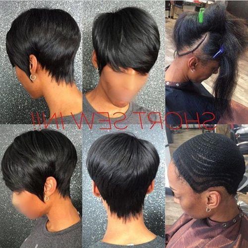 Pixie Haircuts With Weave (Photo 8 of 20)
