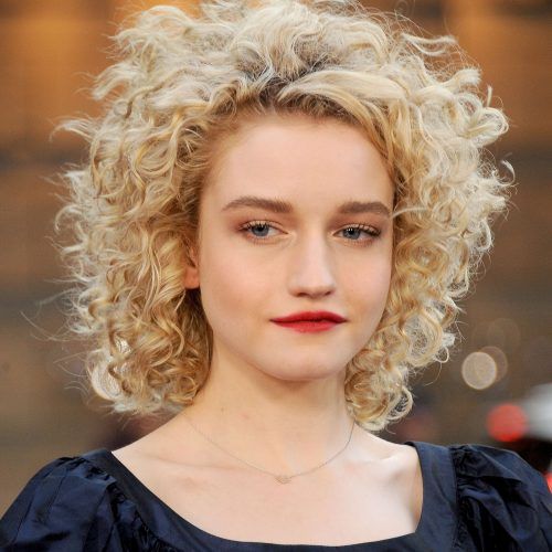 Playful Blonde Curls Hairstyles (Photo 2 of 20)