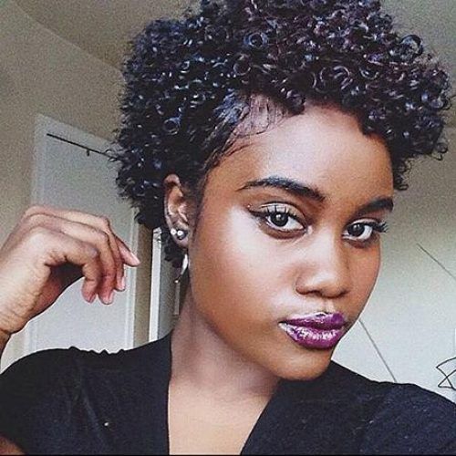 Short Haircuts For Black Women With Thick Hair (Photo 4 of 20)