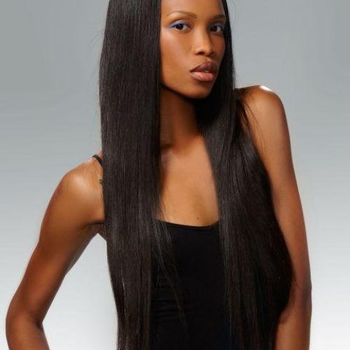 Long Hairstyles Ebony (Photo 6 of 15)