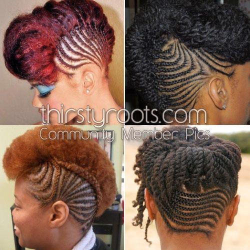 Braided Hairstyles For Black Hair (Photo 12 of 15)