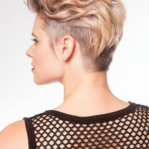 Short Hairstyles Swept Off The Face (Photo 9 of 20)