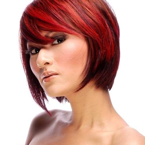 Short Haircuts With Red Color (Photo 9 of 20)