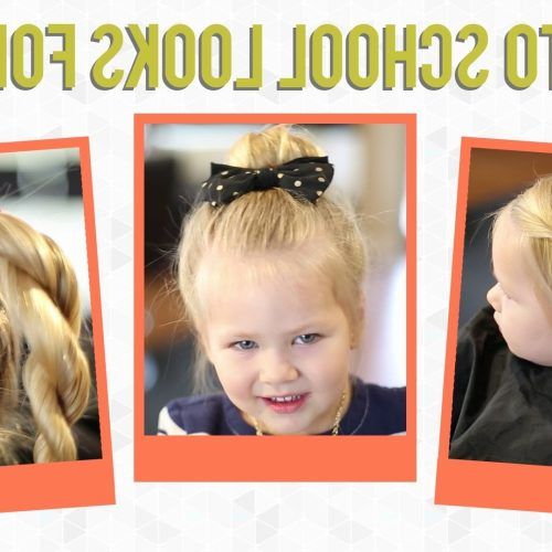 Easy Updo Hairstyles For Kids (Photo 9 of 15)