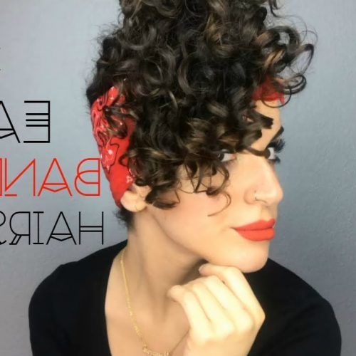 Wavy Pixie Hairstyles With Scarf (Photo 11 of 20)