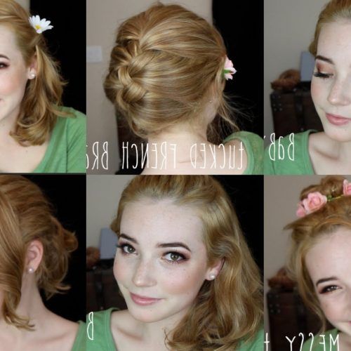 Quick Updos For Medium Length Hair (Photo 3 of 15)