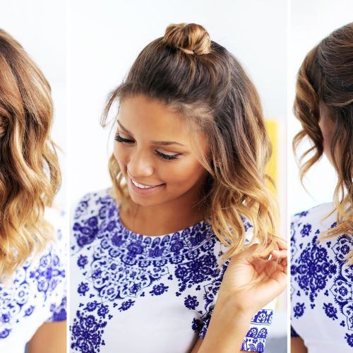 Super Easy Updos For Short Hair (Photo 10 of 15)
