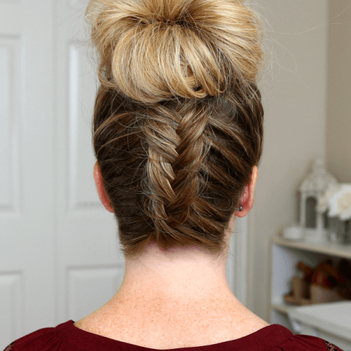 Double-Braided Single Fishtail Braid Hairstyles (Photo 13 of 20)