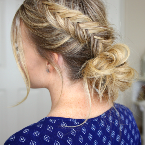 Double-Braided Single Fishtail Braid Hairstyles (Photo 9 of 20)