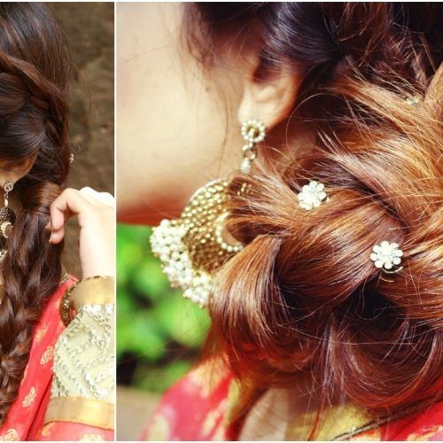 Indian Wedding Hairstyles For Short And Thin Hair (Photo 7 of 15)