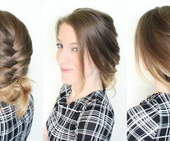 2024 Latest Quick Braided Updo Hairstyles